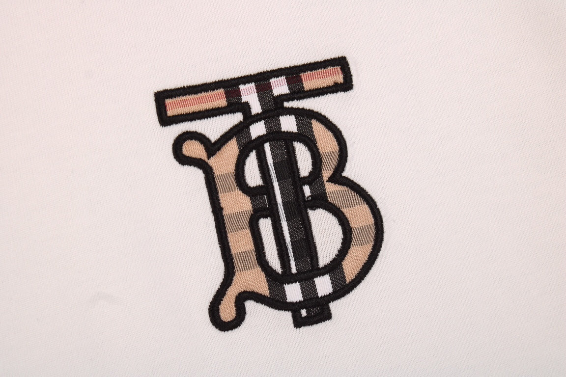 Burberry T-Shirt with Monogram Logo