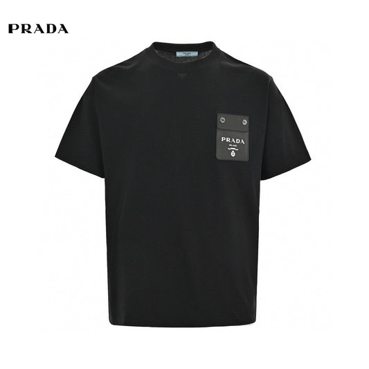 Chic Prada T-Shirt with Stylish Pocket Detail