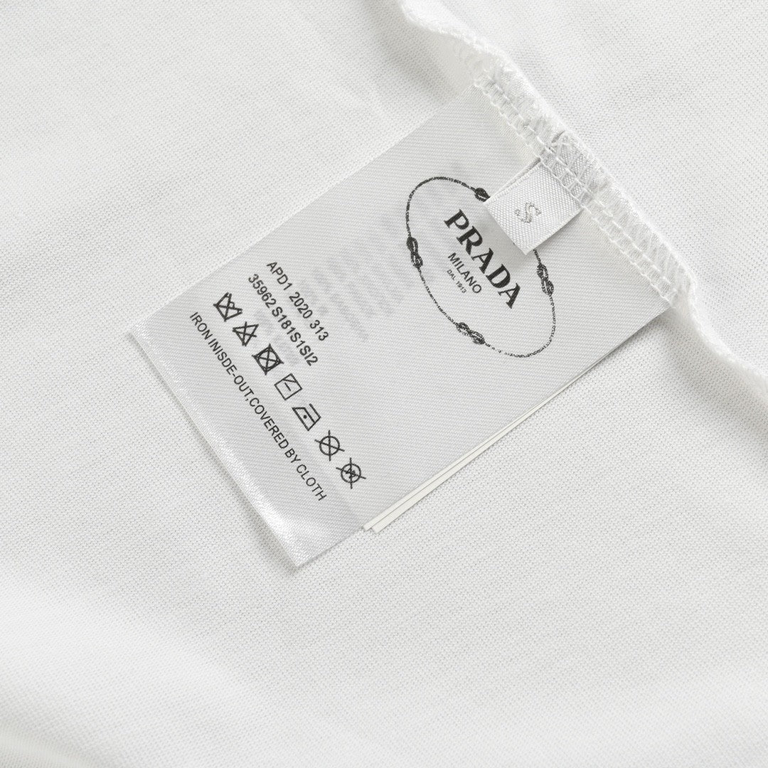 Stylish Prada Milano Classic White T-Shirt