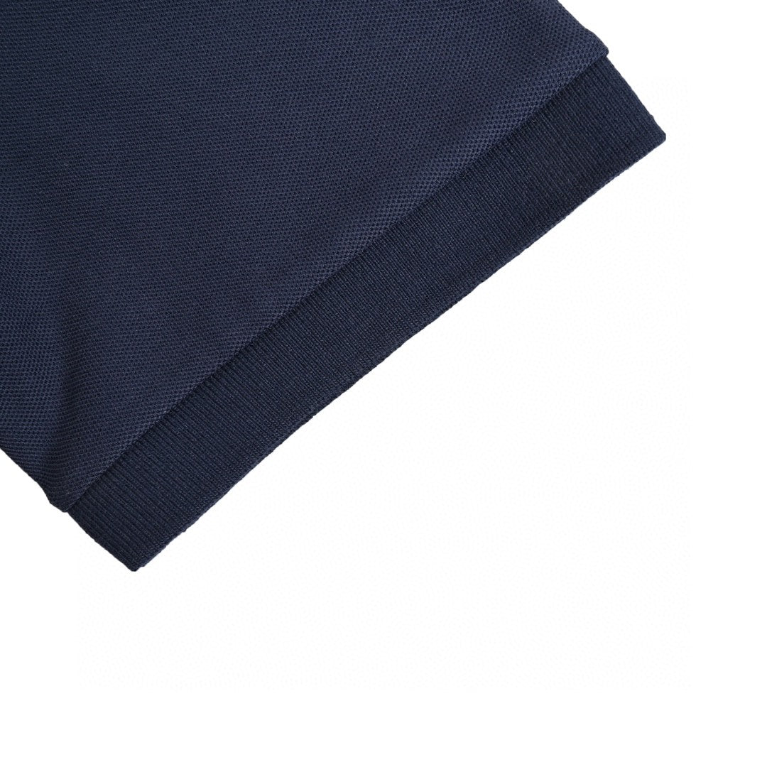 Timeless Navy Polo Shirt by Prada