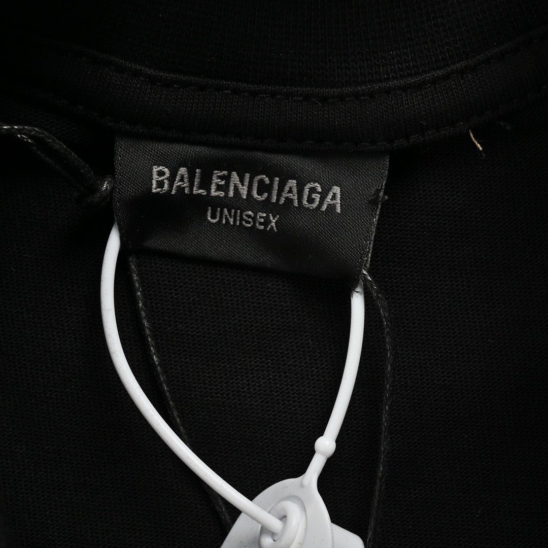 Balenciaga Love Notes T-Shirt in Black