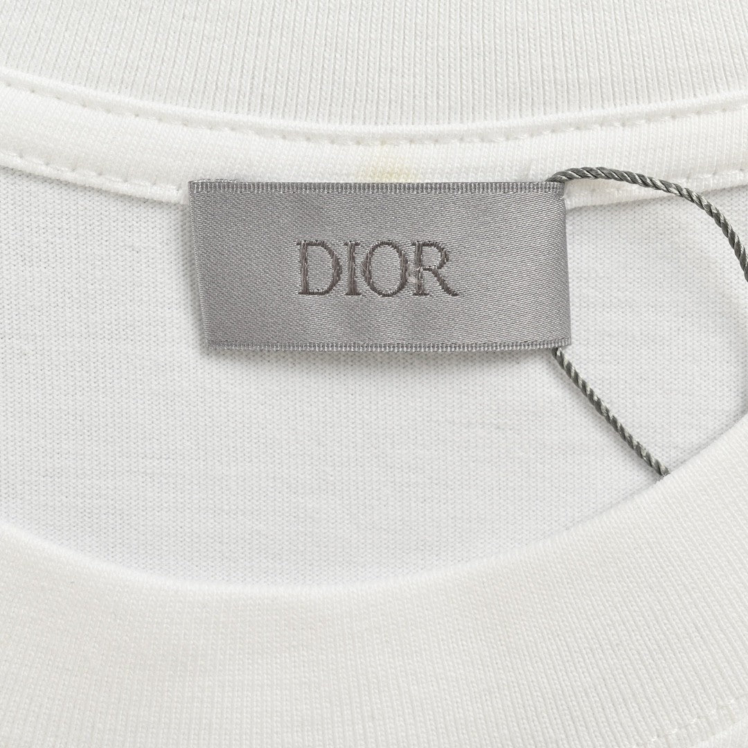 Dior Classic Logo T-Shirt (White)