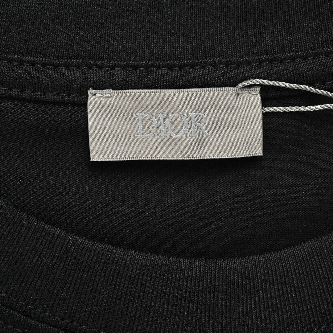 Dior Monogram Motif T-Shirt (Black)