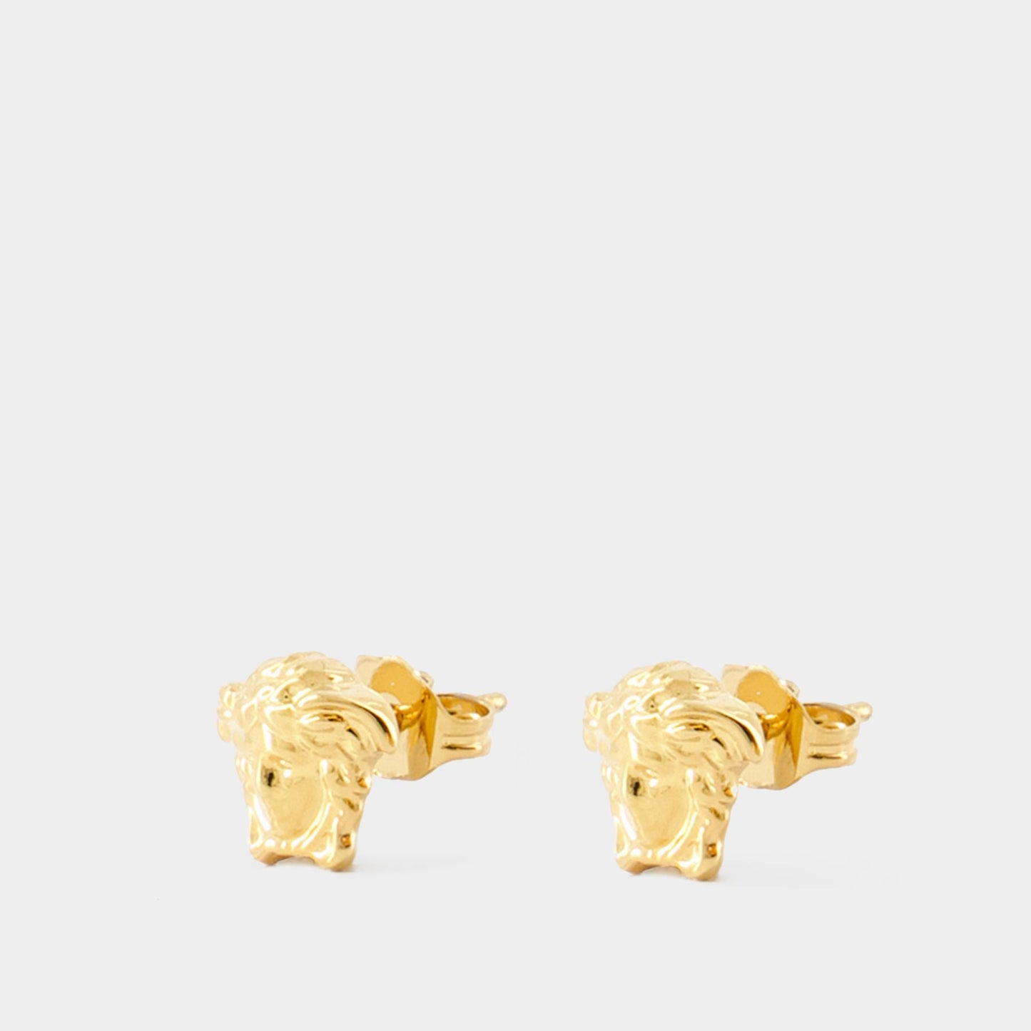 Medusa Earrings - Versace - Metal - Gold