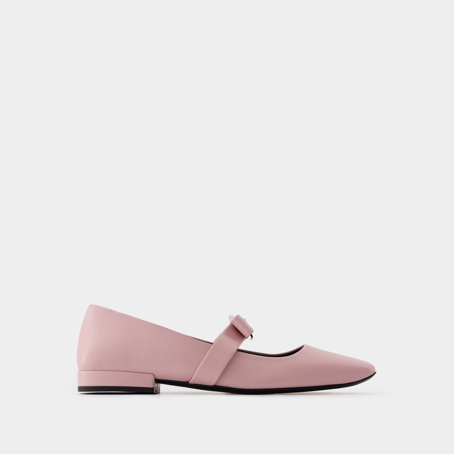 Ballerinas - Versace - Leather - Pink