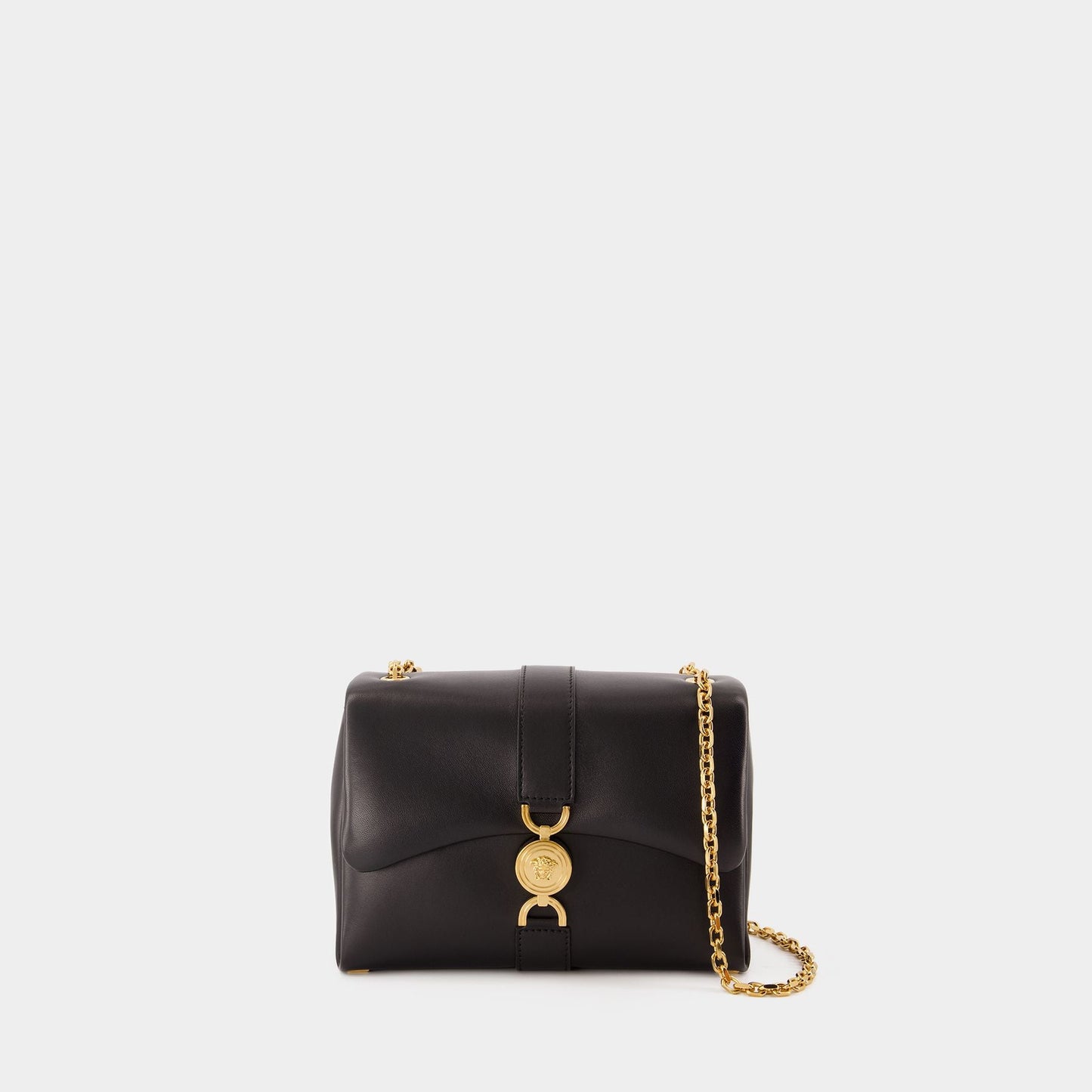 Medusa 95 Shoulder Bag - Versace - Leather - Black