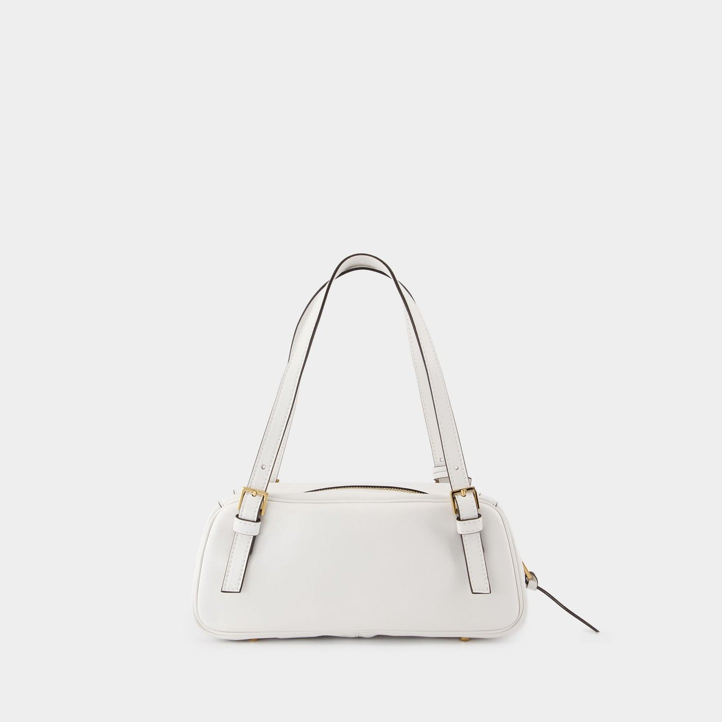 Shoulder Bag - Versace - Leather - White