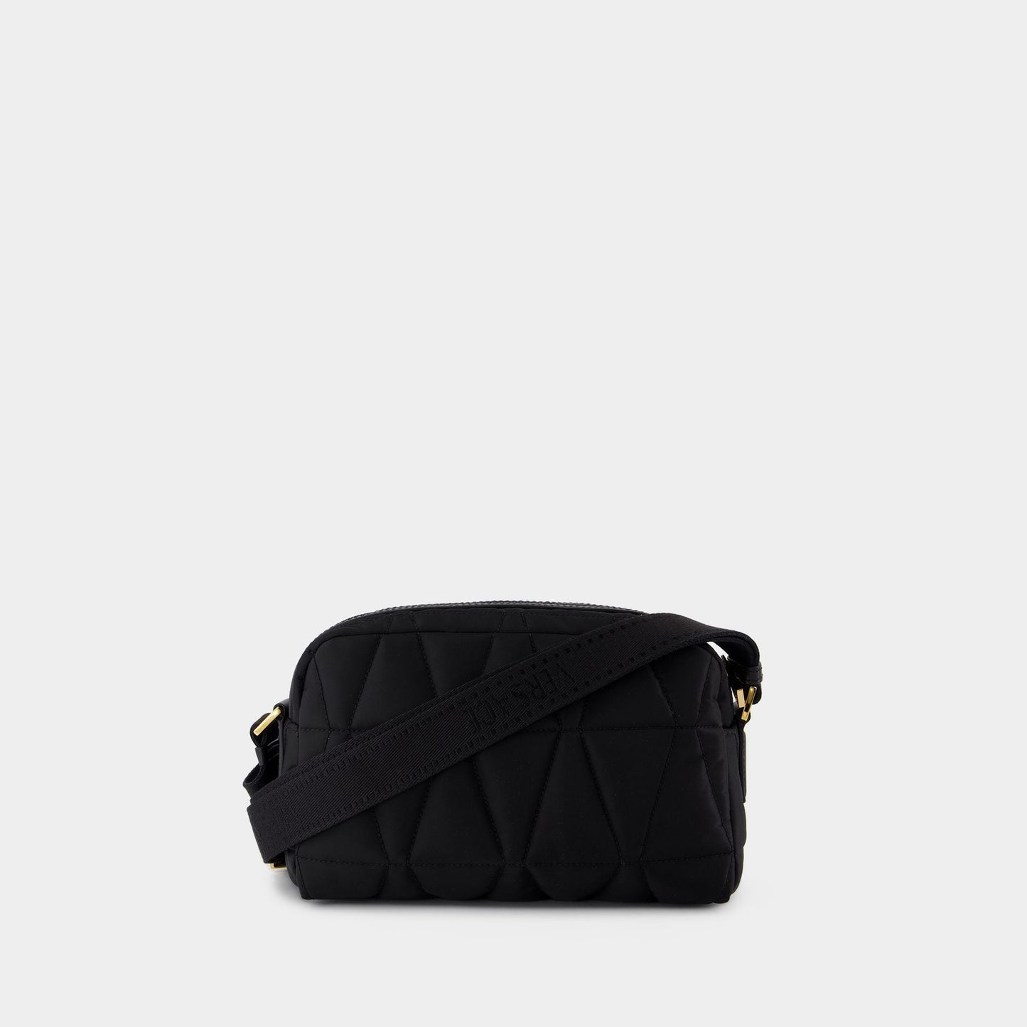 Shoulder Bag - Versace - Nylon - Black