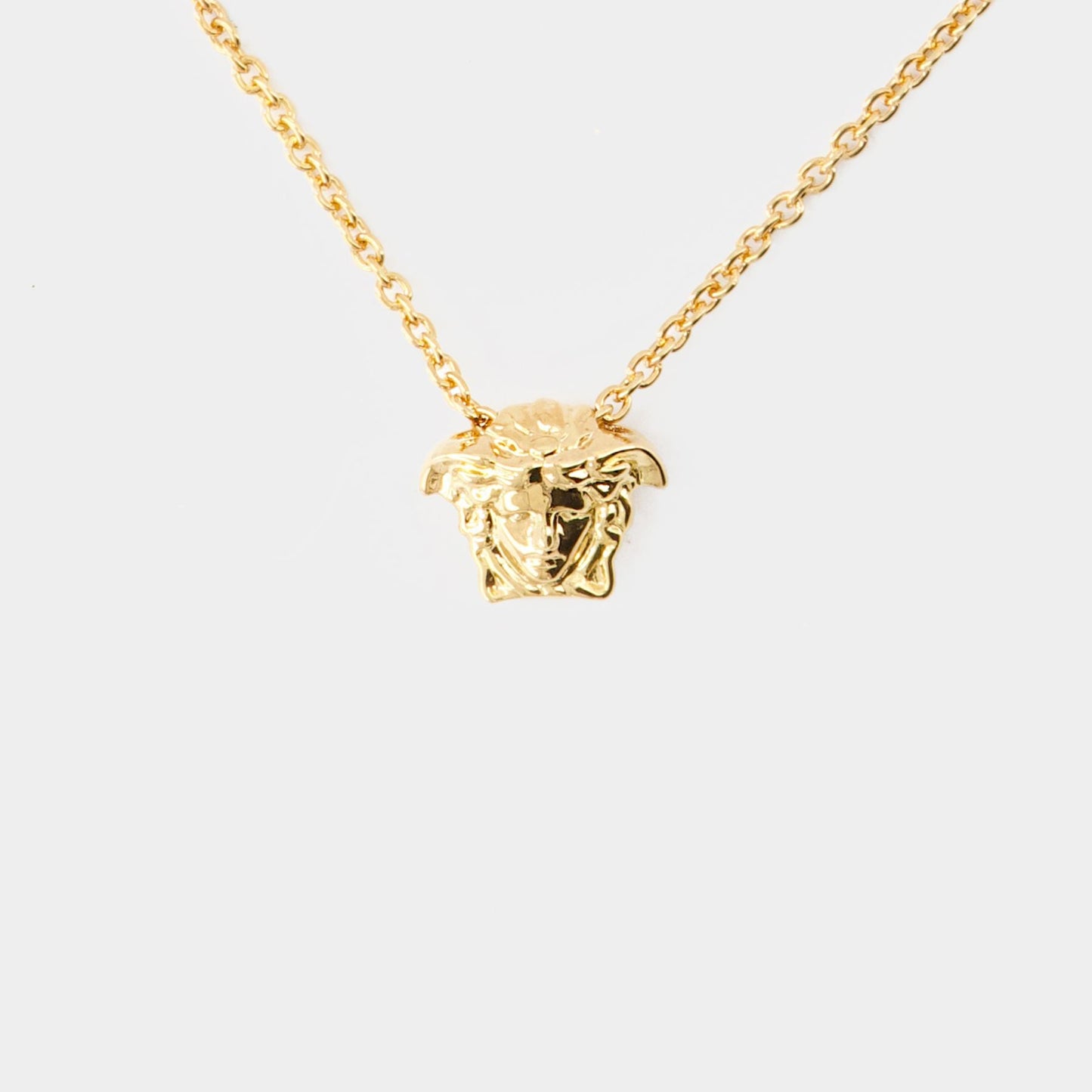 Medusa Necklace  - Versace - Metal - Gold