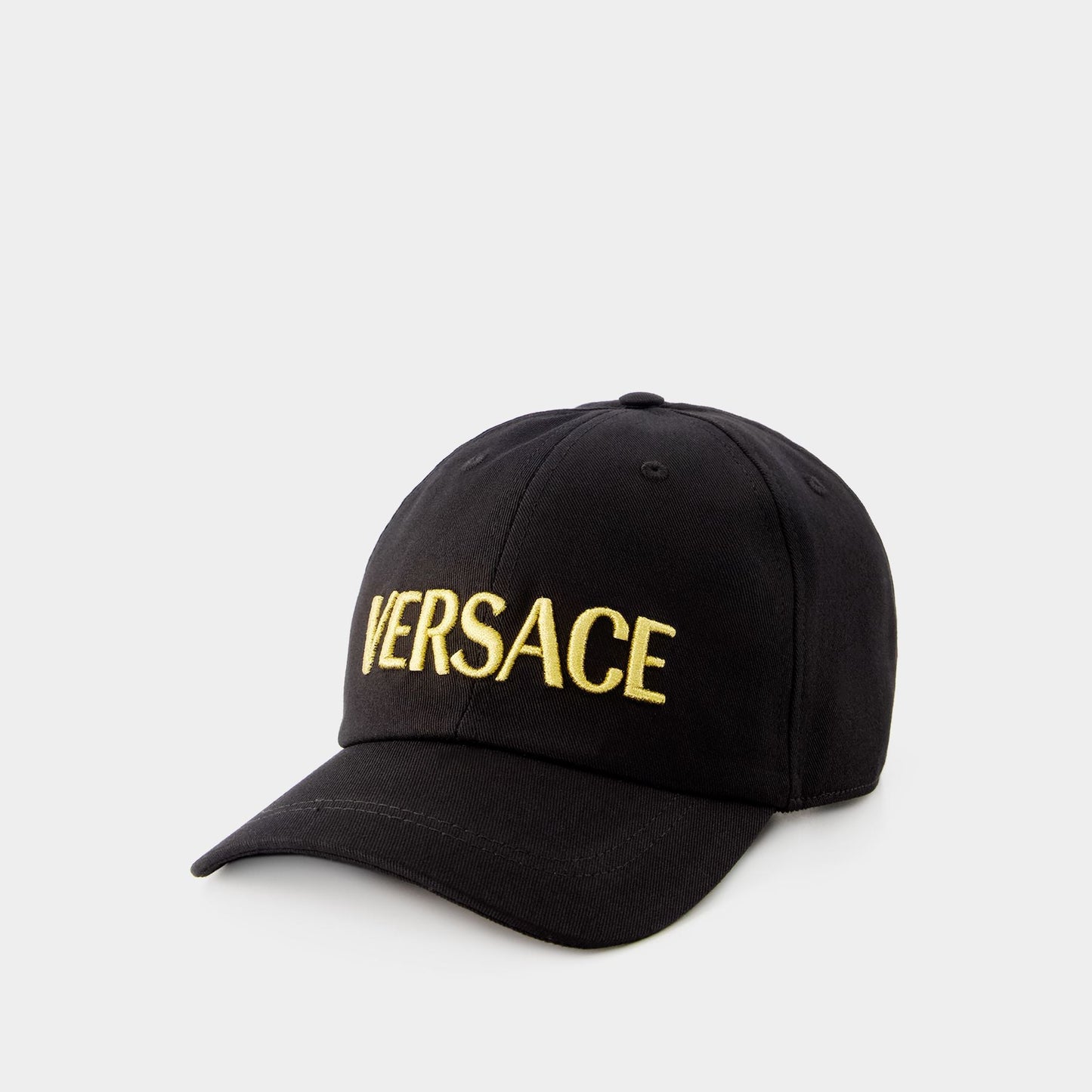 Cap - Versace - Cotton - Black