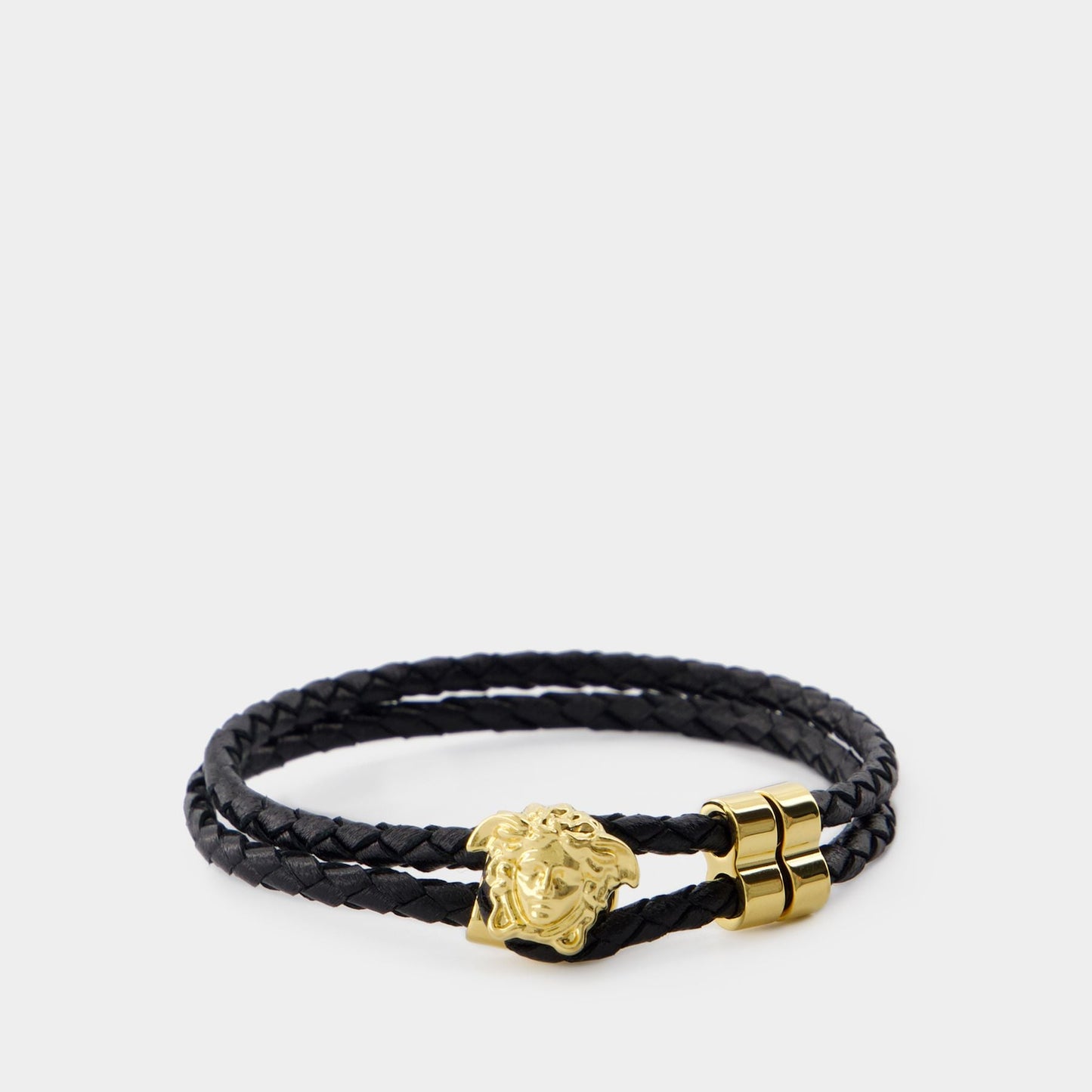 Bracelet - Versace - Metal - Black