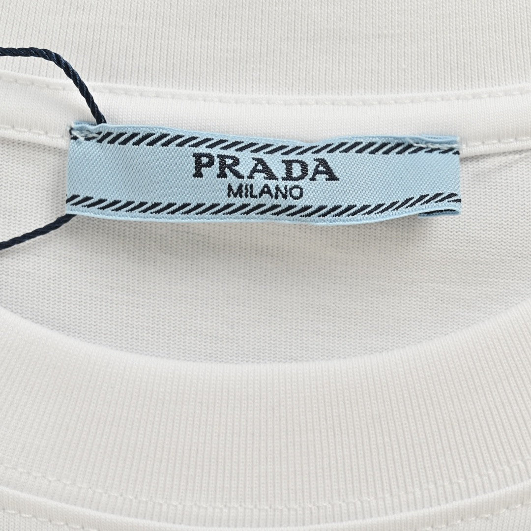 Chic Prada Milano Logo Tee