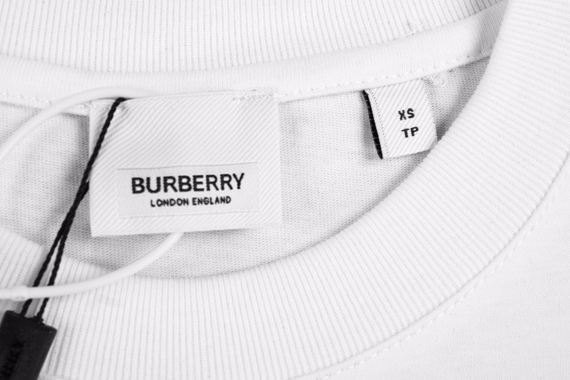 Burberry T-shirt with Check Pocket