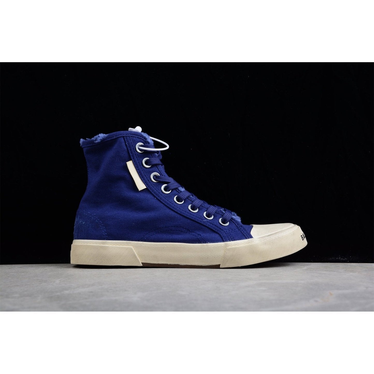 BALENCIAGA PARIS HIGH VULC DESTR x BLUE