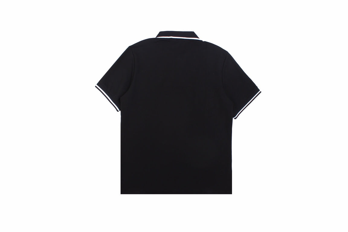 Dior Polo Shirt with Floral Logo Design