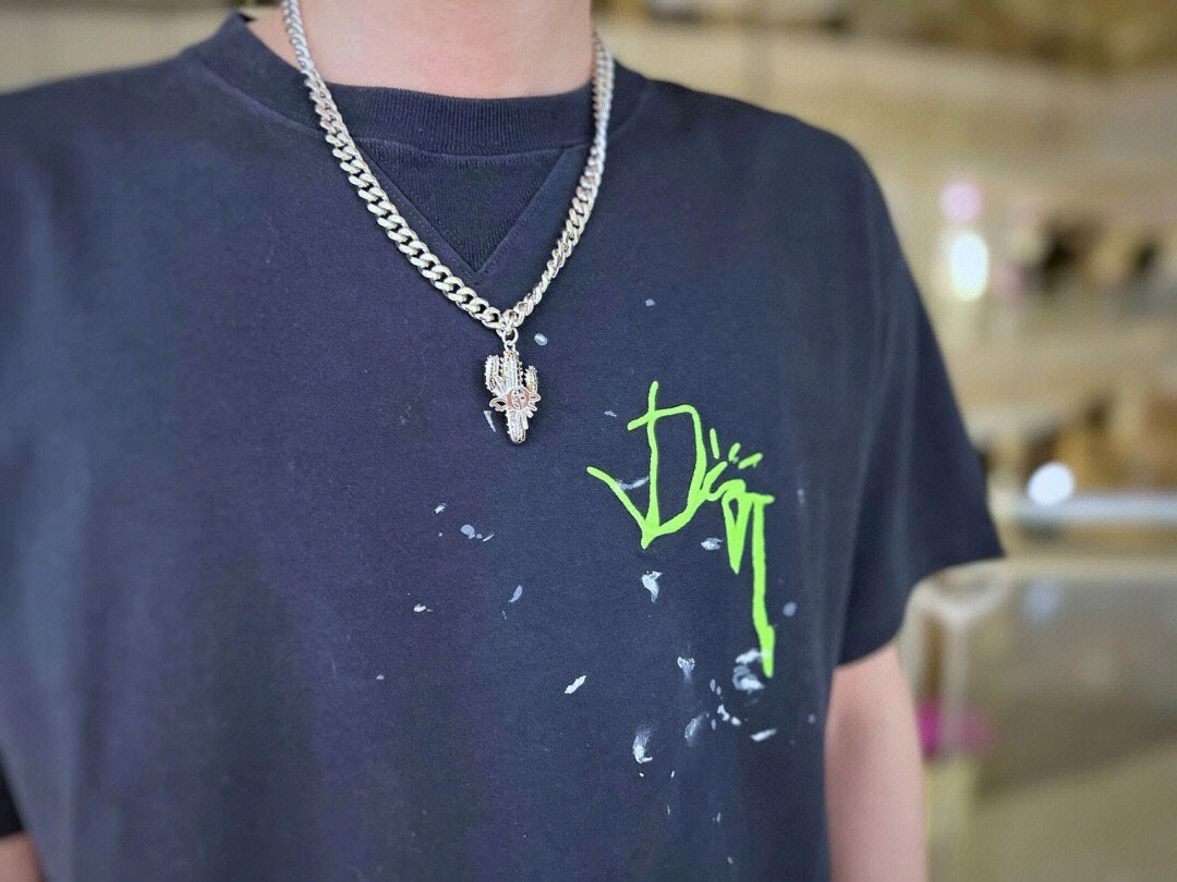 Dior T-shirt with Neon Logo