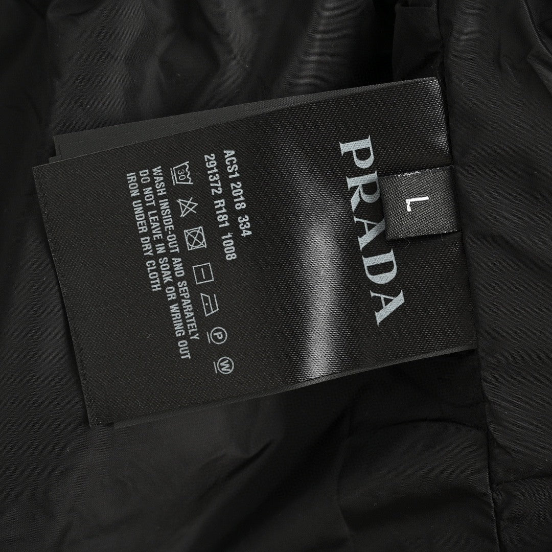 Stylish Prada Hooded Nylon Jacket for Ultimate Comfort