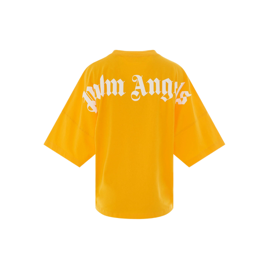 Palm Angels Logo-Print Loose-Fit T-Shirt