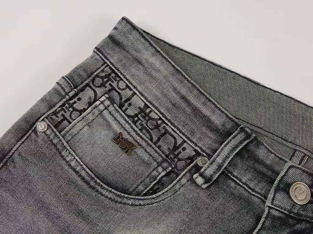 Trendige, super bequeme graue Jeans für Herren