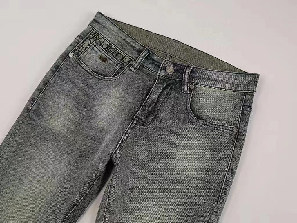 Trendige, super bequeme graue Jeans für Herren