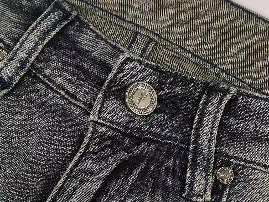 Trendige, super bequeme graue Jeans für Herren