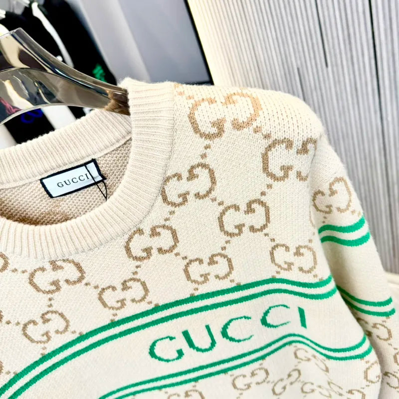 GUCCI || GG Degradé-Jacquard Sweater