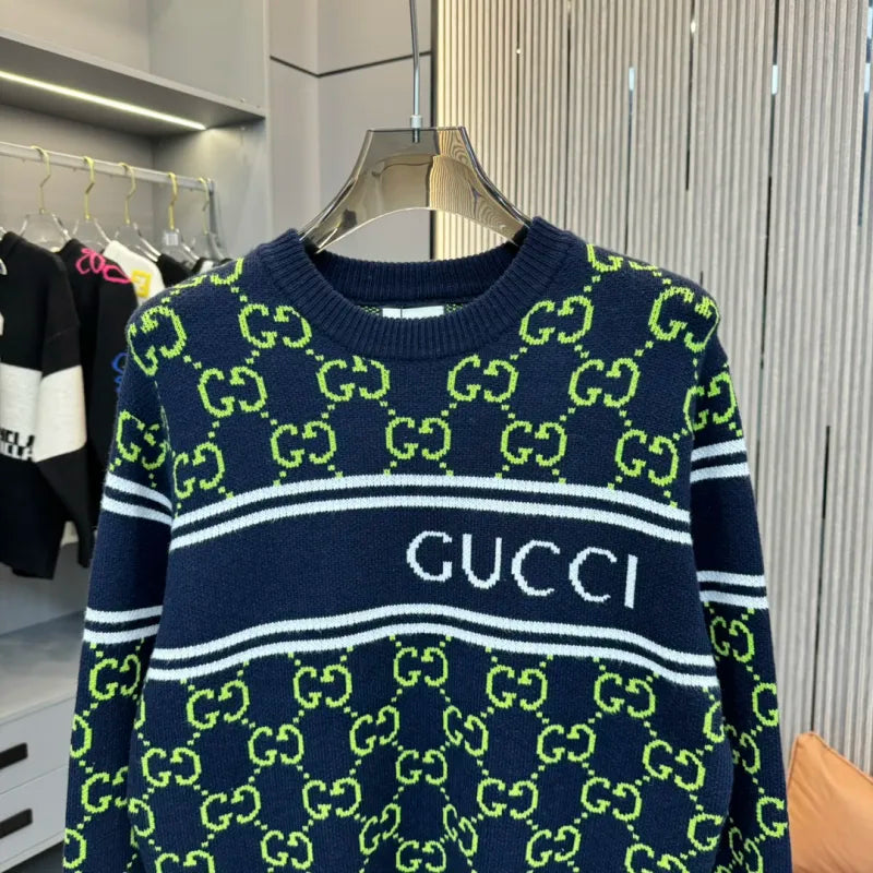 GUCCI || GG Degradé-Jacquard Sweater