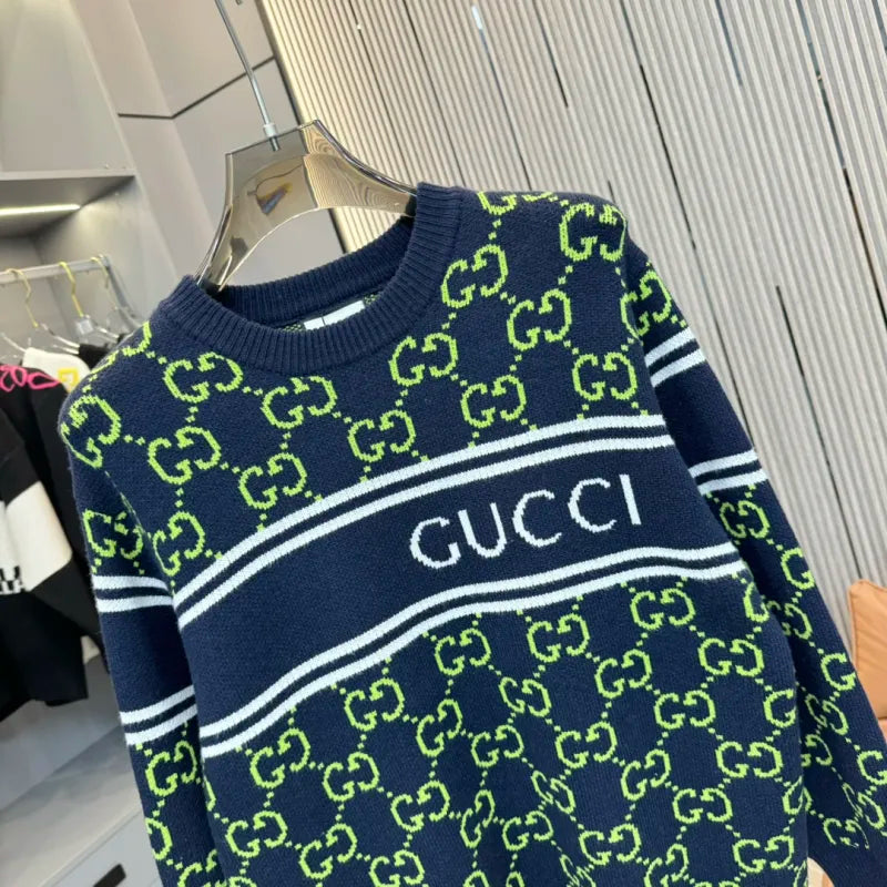 GUCCI || GG Degradé-Jacquard Sweater