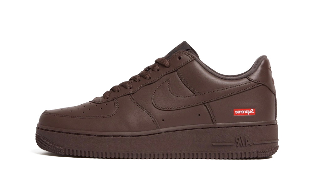 Supreme x Nike Air Force 1 Low Baroque Brown