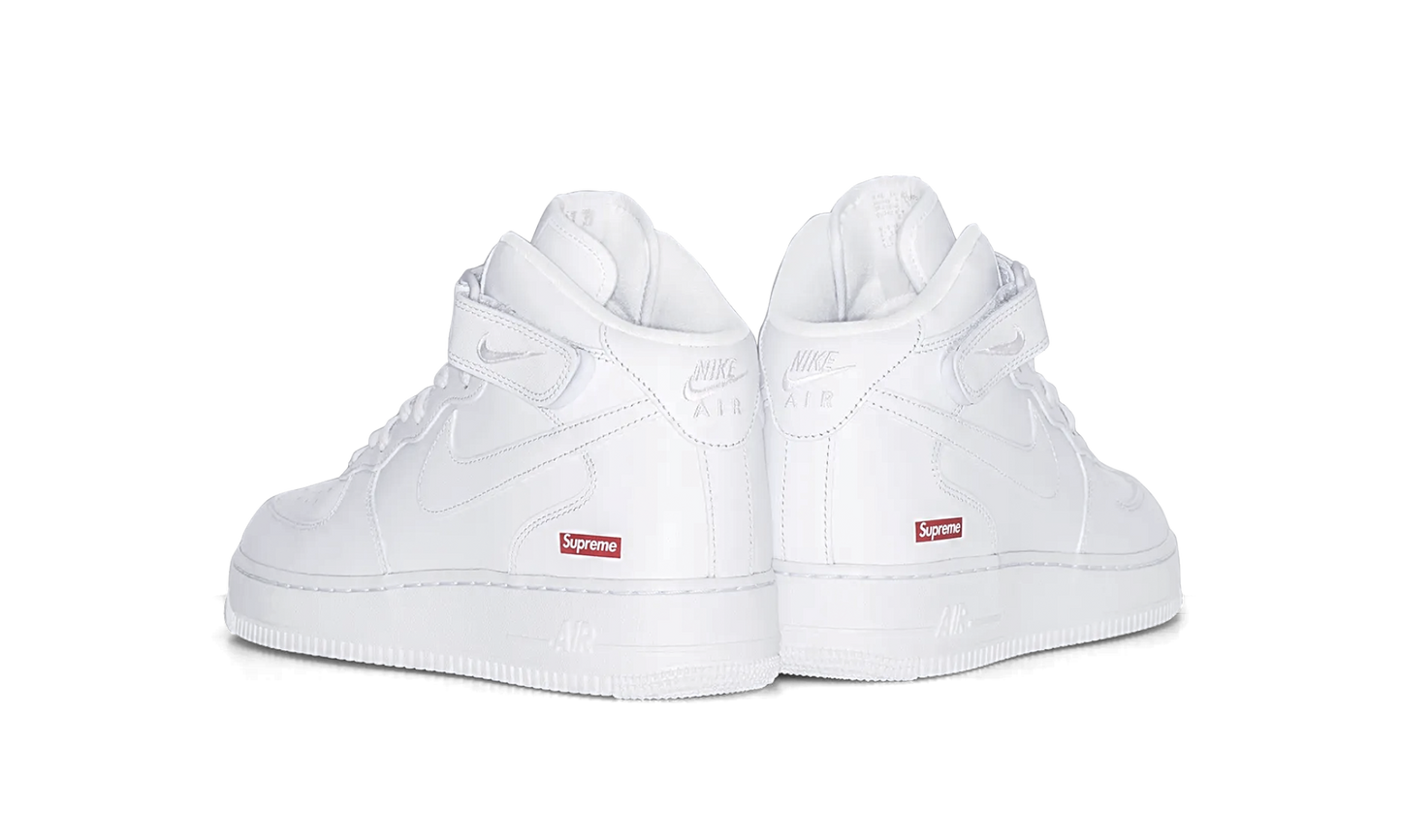 Nike Air Force 1 Mid Supreme White