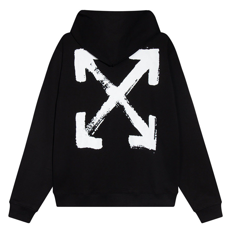 OFF WHITE Paint Arrow Hoodie Oversize