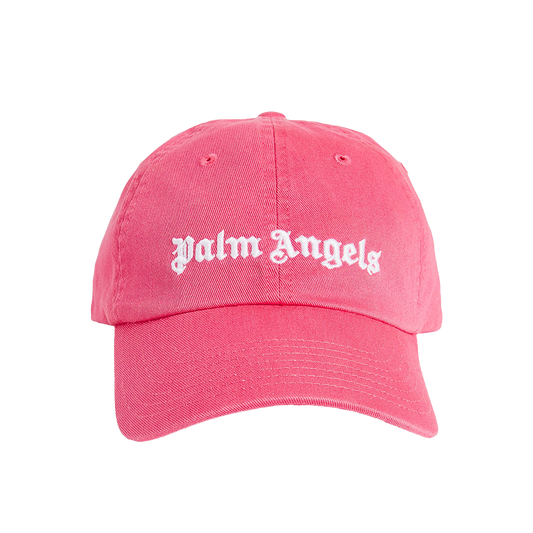 Palm Angels Logo Baseball Cap Pink