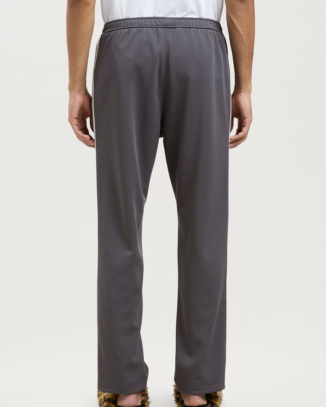 Palm Angels Logo Track Pants Grigio