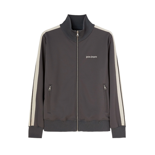 Palm Angels Logo Track Jacket Grigio