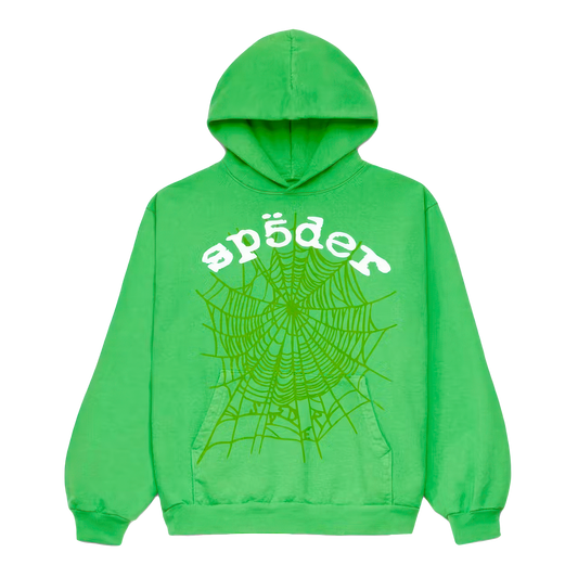 Sp5der Legacy Hoodie Green