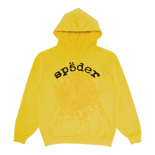 Sp5der Legacy Hoodie Yellow