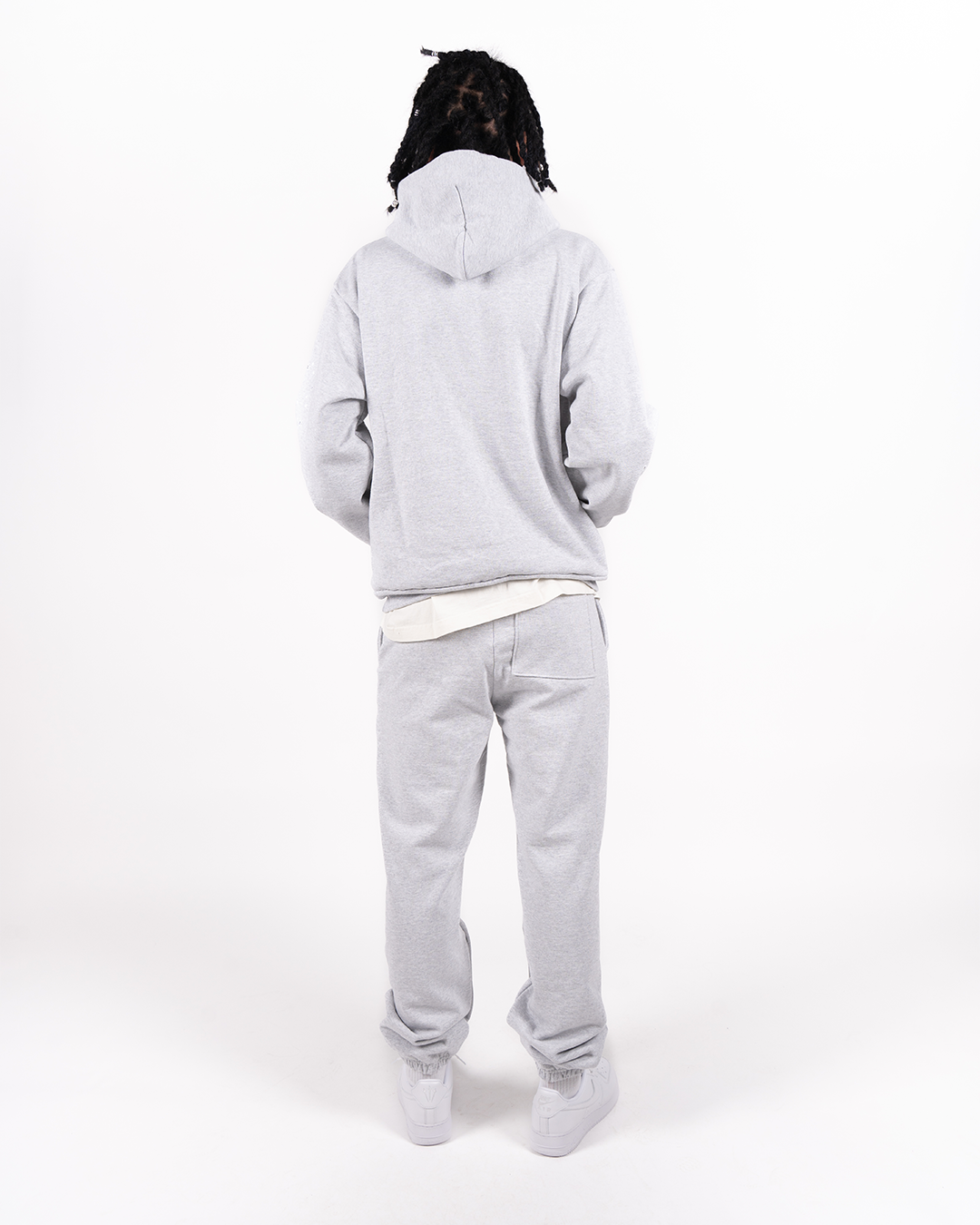 Sp5der OG Web Hoodie Heather Grey