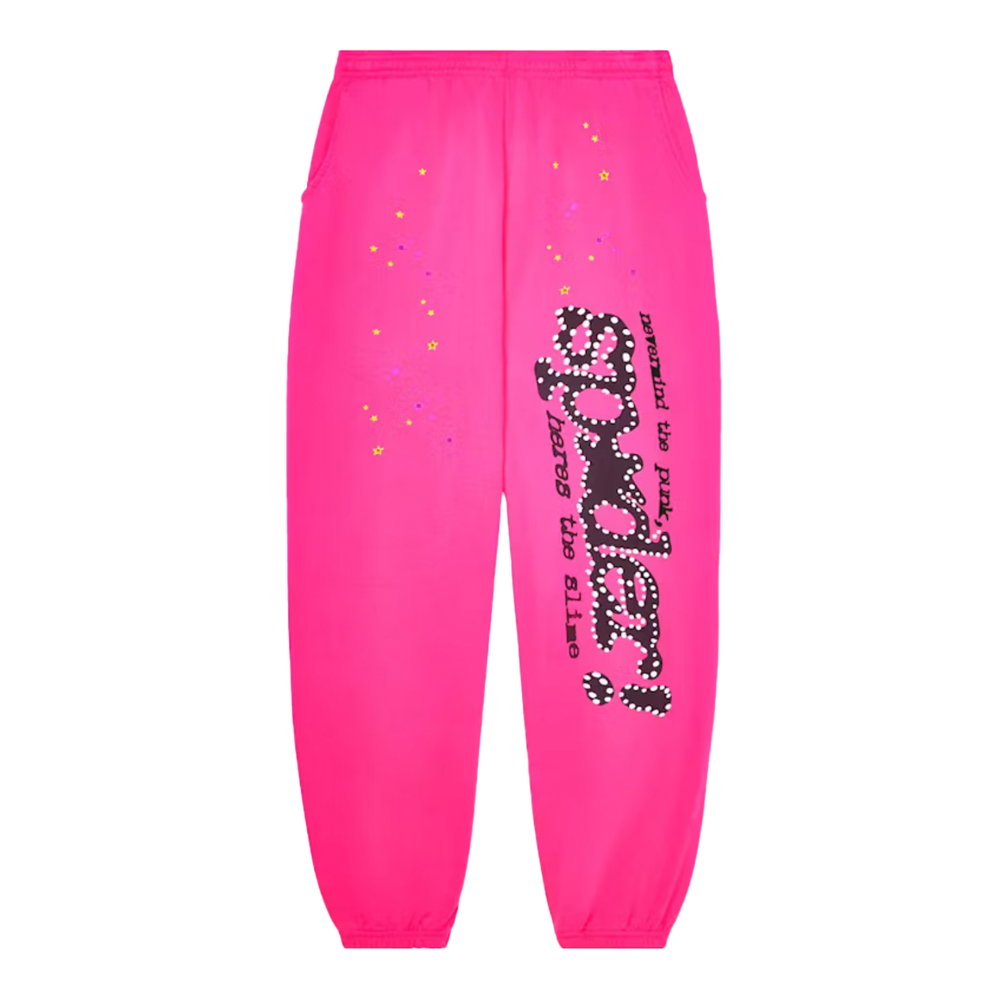 Sp5der P*NK V2 Sweatpant Pink