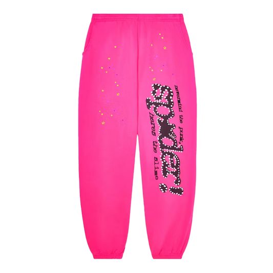 Sp5der P*NK V2 Sweatpant Pink