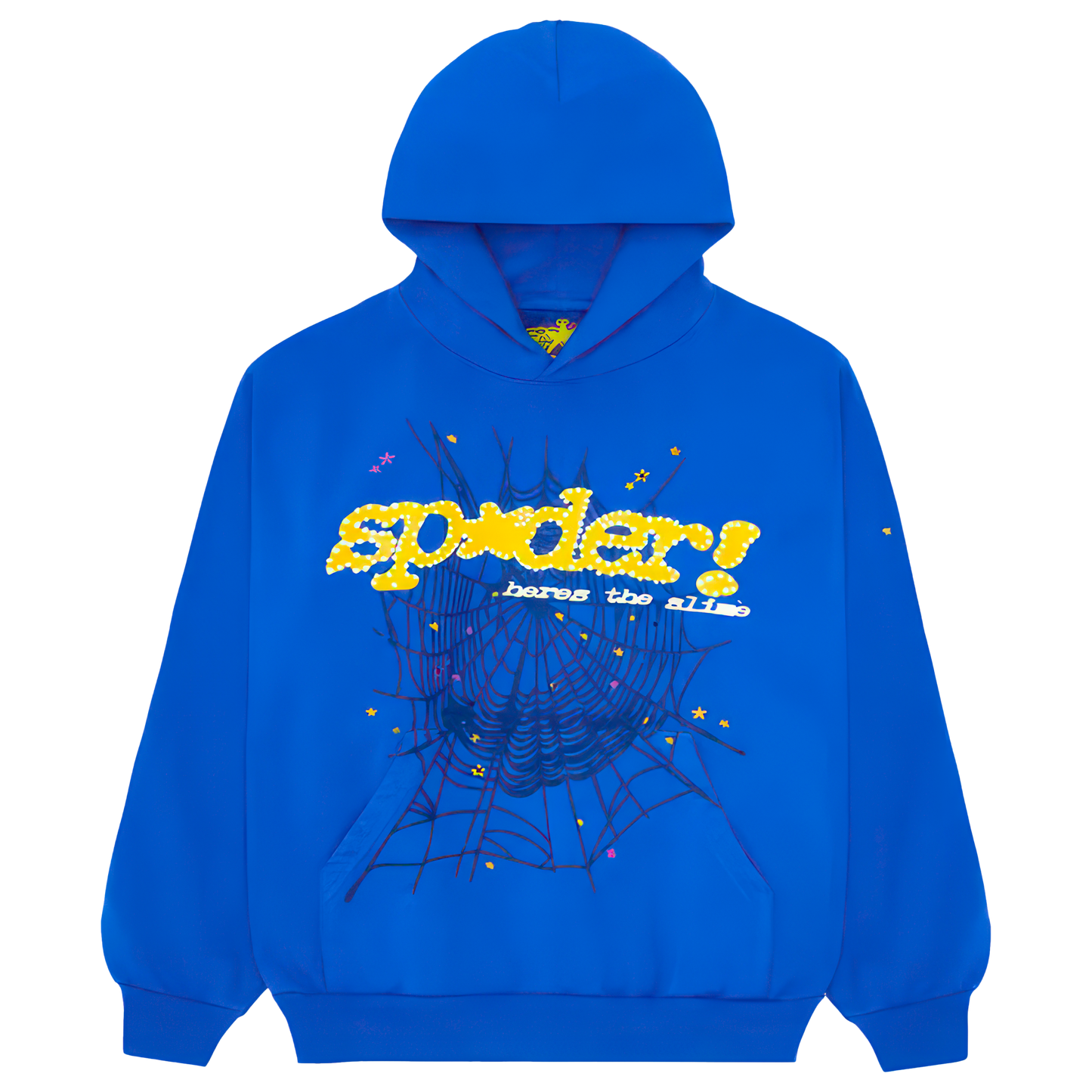 Sp5der TC Hoodie Blue