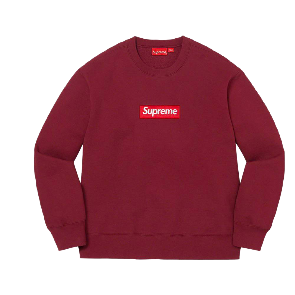 Supreme Box Logo Crewneck (FW22) Cardinal