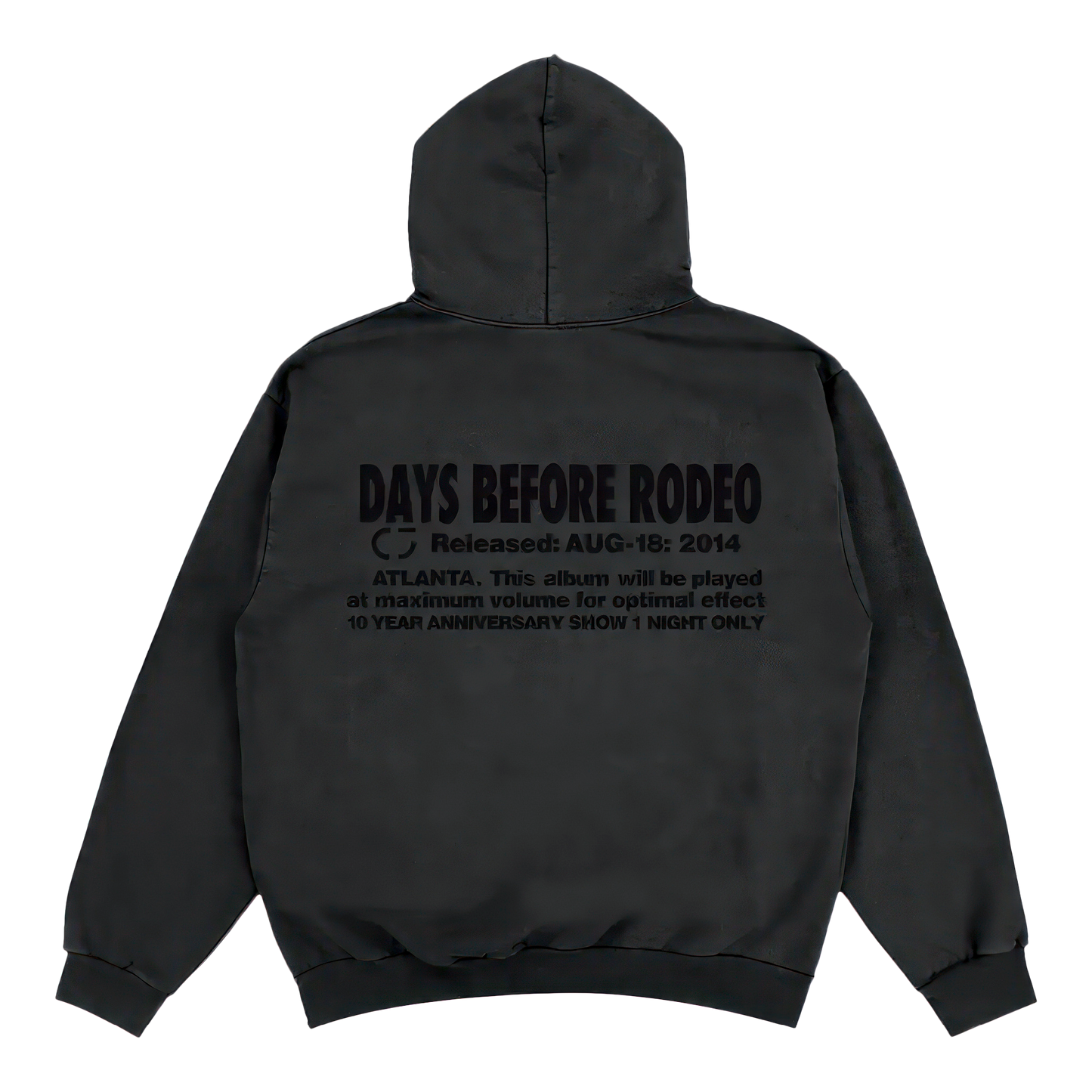 Travis Scott Rodeo Hoodie Black