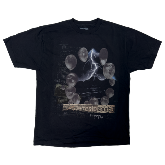 Travis Scott Utopia Echoes Circus Maximus Tee Black