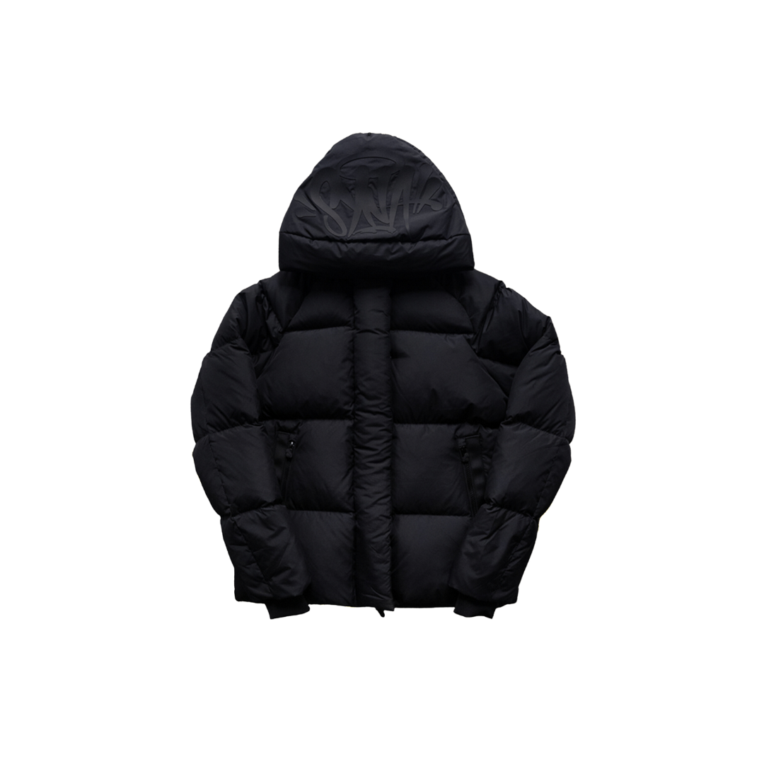 SYNA WORLD DOWN PUFFER COAT - BLACK