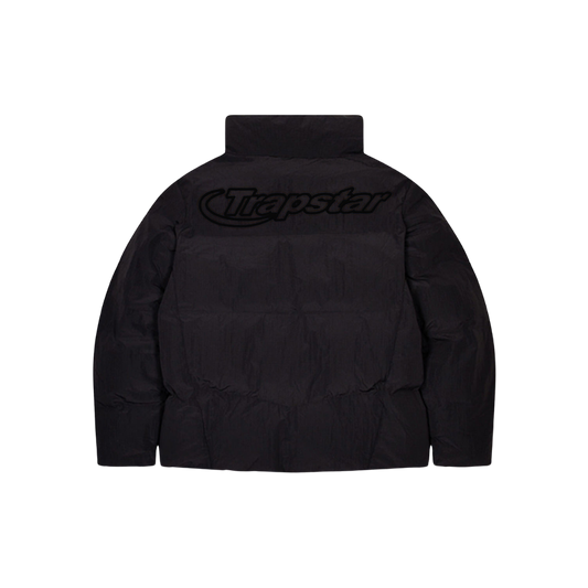 TRAPSTAR HYPERDRIVE RIPSTOP PUFFER JACKET - BLACKOUT