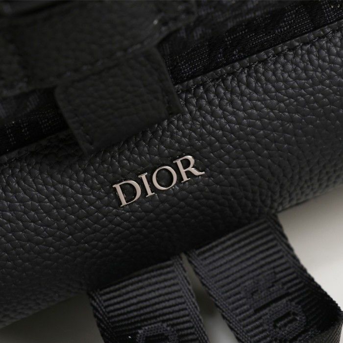 CHRISTIAN DIOR || Rider Backpack Black Dior Oblique Jacquard