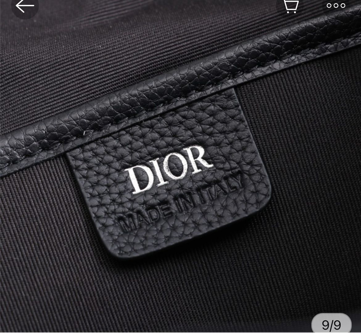 CHRISTIAN DIOR || MOTION OBLIQUE BACKPACK IN JACQUARD, SILVER HARDWARE