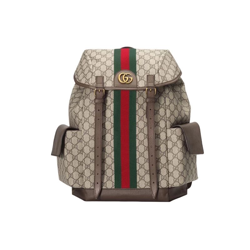 GUCCI || Ophidia Medium Backpack BLACK / BROWN