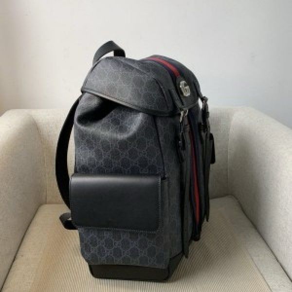 GUCCI || Ophidia Medium Backpack BLACK / BROWN