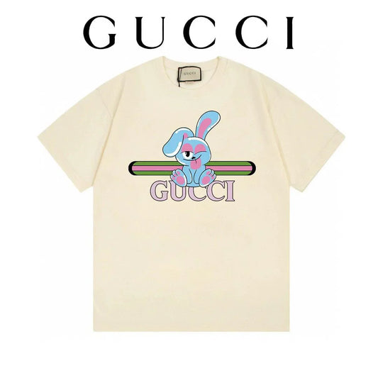 GUCCI || Crew Neck Other Animal Patterns Cotton Short Sleeves Logo Unisex T-Shirt